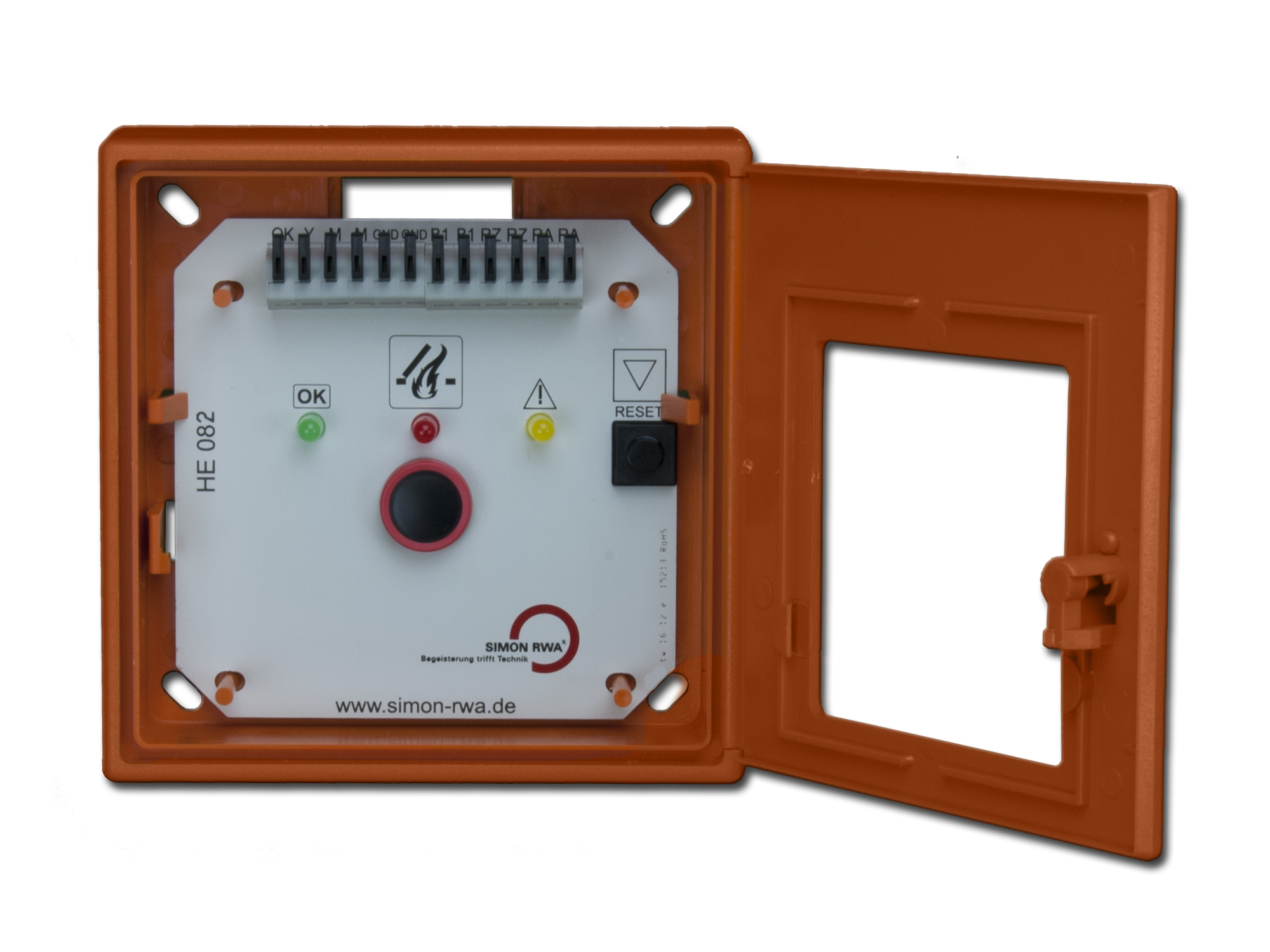 Neuer Handauslösetaster HE-08x jetzt mit Summer