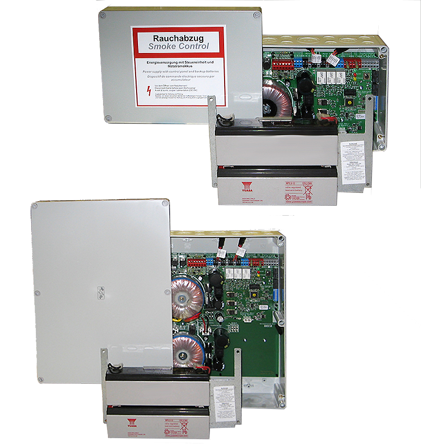 Rauchableitungszentrale für Altbausanierung
